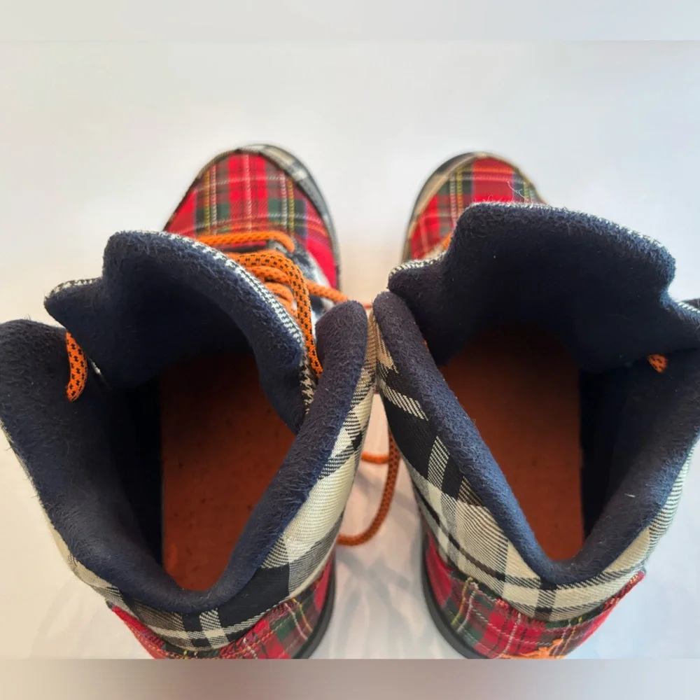 Nike Air Jordan  5 Retro Plaid Kids's High Top Sneakers Size 3Y